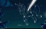  2011 constellation equine female feral friendship_is_magic horn mammal my_little_pony night pegacorn princess_luna_(mlp) sky solo stars wallpaper warepwn3 widescreen winged_unicorn wings 