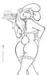  dennis_carrigan female lagomorph nude rabbit solo stockings 