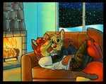  canine fireplace fox jaycee_kerr sweet winter 