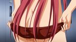 animated animated_gif ass dressing fukubiki!_triangle:_miharu_after gif long_hair pink_hair shinonome_miharu 