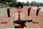  asian child gun h&amp;k_mp5 heckler_&amp;_koch kids lowres mp5a5 mp5n photo real smg submachine_gun uniform weapon 