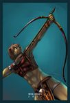  2011 bear bow_(weapon) male mammal ranged_weapon solo unknown_artist weapon 