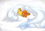  closed_eyes commentary_request death gen_1_pokemon injury mochizuki_anko multiple_tails ninetales no_humans pokemon pokemon_(creature) sad shiny_pokemon snow tail tears vulpix 