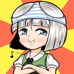  face hinate image_sample konpaku_youmu macedonian_flag md5_mismatch object_on_head panties panties_on_head pixiv_sample silver_hair solo sunburst touhou troll_face underwear 