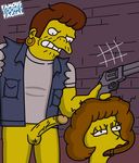  famous-toons-facial maude_flanders snake_jailbird tagme the_simpsons 