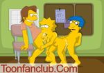  lisa_simpson milhouse_van_houten nelson_muntz the_simpsons toonfanclub 