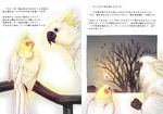  cockatiel comic era_(traveling_bird) no_humans original parrot translated tree 