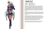  dark_elf elf kenkou_kurosu monster_girl_profile solo tagme 