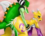  digimon renamon sonic_team sssonic2 vector_the_crocodile 