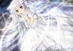  garyljq gray_eyes kasugano_sora long_hair ribbons twintails white_hair yosuga_no_sora 