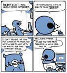  avian bear beartato bird computer humor humour internet mammal nedroid reginald webcomic what 