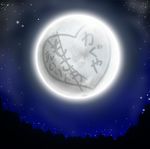  bad_pixiv_id eien_no_sai_tori eureka_seven eureka_seven_(series) full_moon moon night night_sky no_humans parody sky star_(sky) starry_sky touhou translated 