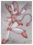  14-bis female fernando_faria medabots peppercat robot solo 