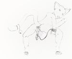  cat feline furryandy male penis sex_toy sketch vibrator 