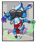  canine gamer hindpaw jax_the_bat rave raver solo upside_down wolf 