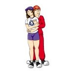  care_bears clothing dark_heart_(care_bears) eyes female hair hat human male mammal plain_background shirt shoes shorts straight whistle white_background 