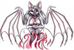  bat blood female fire glass mercy-bat nude sara_palmer 