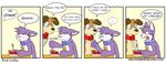  canine cat caught collar comic dog duo edit feline female flat_chested grape_jelly grape_jelly_(housepets!) housepets! humor male mammal masturbation peanut_butter peanut_butter_(housepets!) rick_griffin straight tail webcomic 