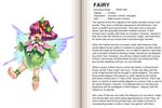  fairy fairy_wings kenkou_kurosu monster_girl_profile solo wings 