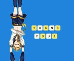  bad_id bad_pixiv_id english highres kagamine_len kunieda_(miniaturegarden) male_focus necktie short_hair shorts solo upside-down vocaloid 