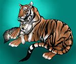  becky_short canine cuddle cute feline feral stripes tail tiger wolf 