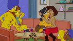  bart_simpson brownhouse chainmale marge_simpson milhouse_van_houten the_simpsons 