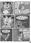  breasts comic disney english_text erection female fingering greyscale male masturbation monochrome nipples nude penis rebecca_cunningham straight talespin text the_five_year_bitch uncut unknown_artist 