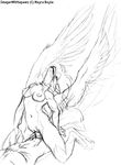  breasts cowgirl_position female male mayra_boyle straight whitepawz wings 
