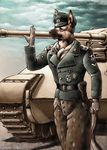  army canine dog dream german german_shepherd karabiner male military nazi solo tank war wwii 