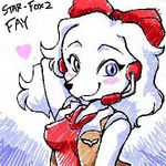  canine fay female j_fujita oekaki solo star_fox video_games 