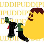  4chan animated anonymous food giga_pudding inanimate meme pudding puddis_pudding 
