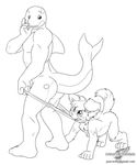  anthro anthrofied assisted_exposure black_and_white border_collie canine cetacean coppertone cub dog gay male mammal marine monochrome nude orca parody roni roni_collins swimsuit undressing whale wolfblade young 