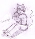  arctic_fox cute enoki headcrab hug sammy_fox 