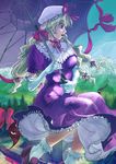  bad_id bad_pixiv_id blonde_hair gap hat long_hair manabu_adachi purple_eyes solo touhou yakumo_yukari 