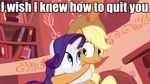  blonde_hair blue_eyes book books cutie_mark equine female feral friendship_is_magic green_eyes hair horn horse hug mammal my_little_pony pony purple_hair rarity_(mlp) unicorn unknown_artist 