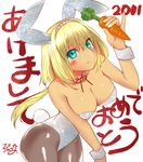  animal_ears blonde_hair breasts bunny_ears bunny_girl bunnysuit carrot cleavage final_fantasy final_fantasy_xi large_breasts mithra pantyhose pinky_out robina short_hair solo tail wrist_cuffs 