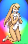  breasts chest_tuft dr_comet female hi_res lagomorph lola_bunny looney_tunes nude pussy rabbit solo space_jam 