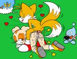  anal anal_penetration anthro camera canine chao cream_the_rabbit doggy_position doggystyle female fox from_behind group lagomorph male mammal miles_prower penetration rabbit sega sex sonic_(series) straight unknown_artist 