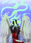  anthro female hair solo temrin temrin_(character) wings 
