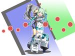  aqua_hair cosmic_break destructor_girl grey_hair mecha_jetter_girl mecha_musume mikhail21 multiple_girls ponytail watermark 