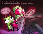  i_can't_fap_to_this internet invader_zim red_eyes rotarr the_truth tongue zim 