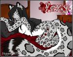  bed bedroom cat ear_piercing earring feline female foxy nipples nude petals piercing pillows puffy snow_leopard solo spots tail thewhitedemon 