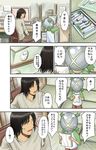  1girl april_fools comic cosplay game_console koiwai_yotsuba mr_koiwai san_roku_maru san_roku_maru_(cosplay) translated xbox xbox_360 yotsubato! 