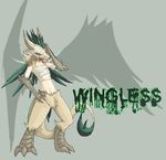  ftm fursona hybrid pixel_art solo talons tongue transgender wingless_chimera wings 