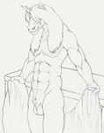  equine horse male muscles nude sheath solo unicorn yiffy_bunny 
