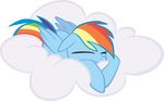 cloud cute equine female feral friendship_is_magic hi_res mammal my_little_pony pegasus plain_background rainbow_dash_(mlp) sleeping solo transparent_background unknown_artist vector wallpaper wings 