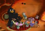  avian bird cake cape crow cynthia furseiseki_(artist) jeremy jonathan justin martin mouse mrs_brisby rat rodent shocked teresa the_secret_of_nimh 