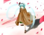  bad_id bad_pixiv_id black_hairband blue_eyes cloak eien_no_sai_tori energy_sword hairband hitodama konpaku_youmu konpaku_youmu_(ghost) lightsaber parody short_hair silver_hair solo star_wars sword touhou weapon 