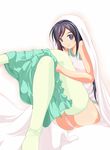  aragaki_ayase bad_id bad_pixiv_id black_hair blue_eyes highres katori_(mocchidou) long_hair ore_no_imouto_ga_konna_ni_kawaii_wake_ga_nai panties solo thighhighs underwear 