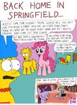  comic crossover cutie_mark dragon equine female feral friendship_is_magic fur horn horse lisa_simpson male mammal marge_simpson my_little_pony pink_fur pinkie_pie_(mlp) ponification pony psp scalie spike_(mlp) the_simpsons timothy_fay transformation twilight_sparkle_(mlp) unicorn 